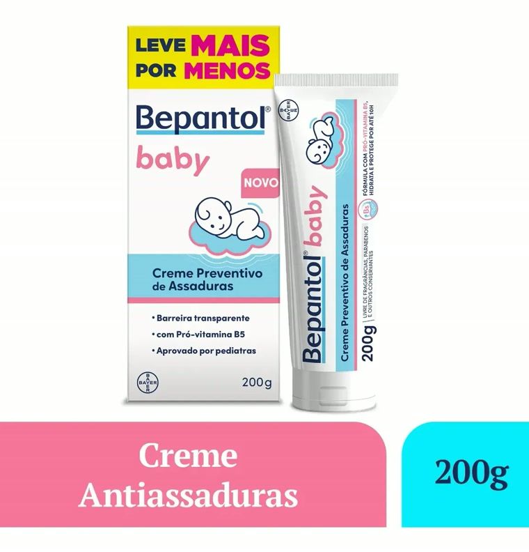Bepantol Baby creme preventivo de assaduras